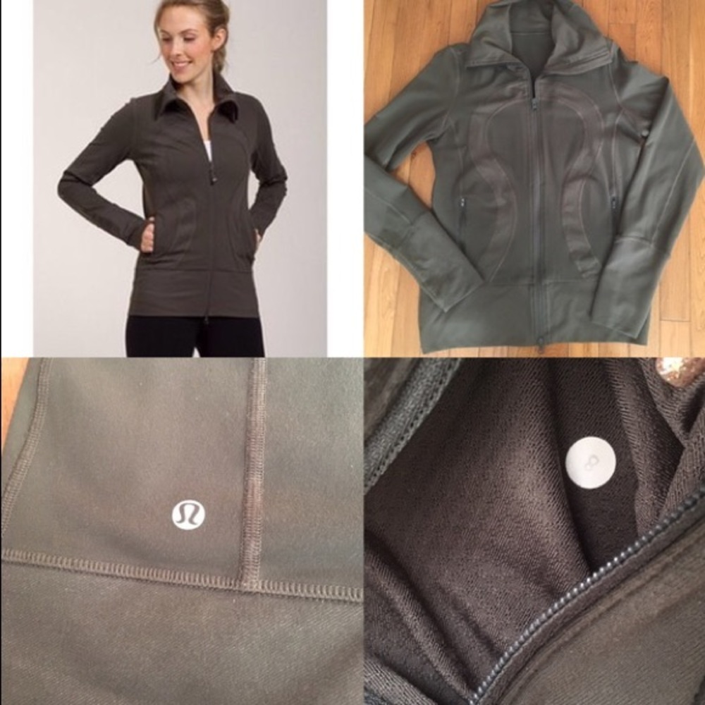 Lululemon Olive colored Stride Jacket